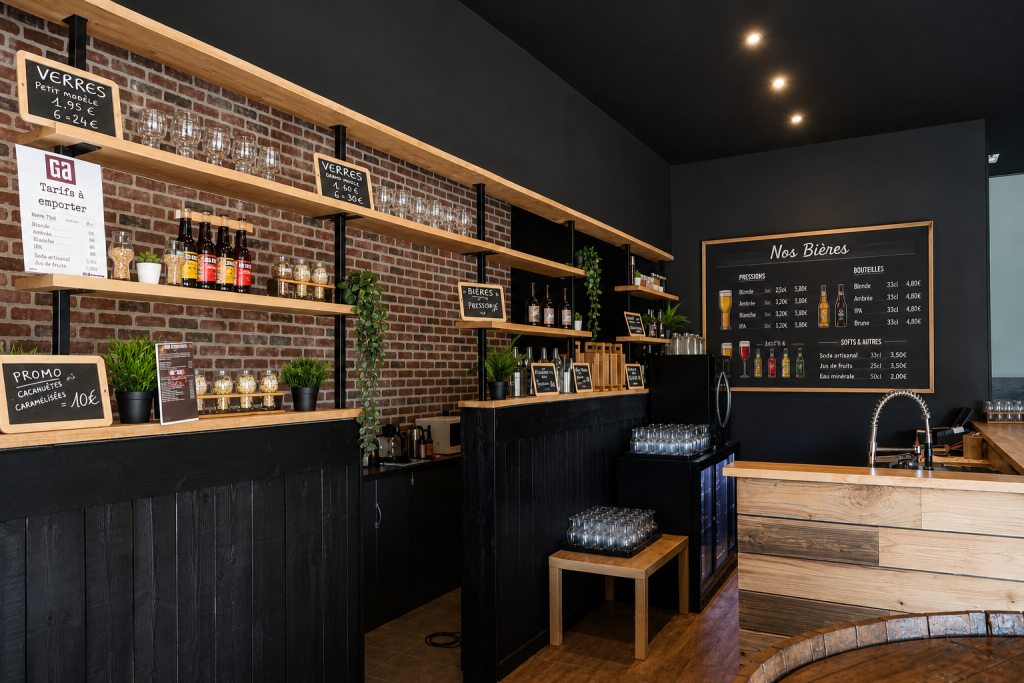 agencement bar brasserie Toulouse