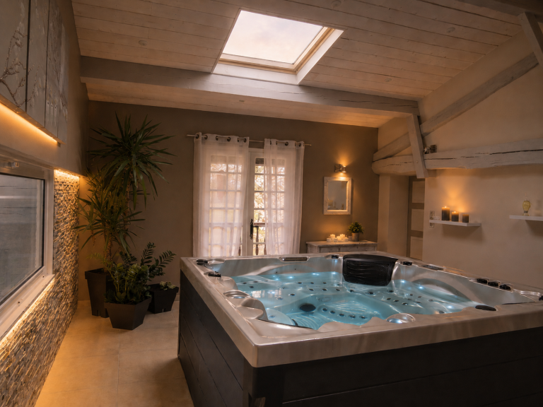 decoration espace spa privatif