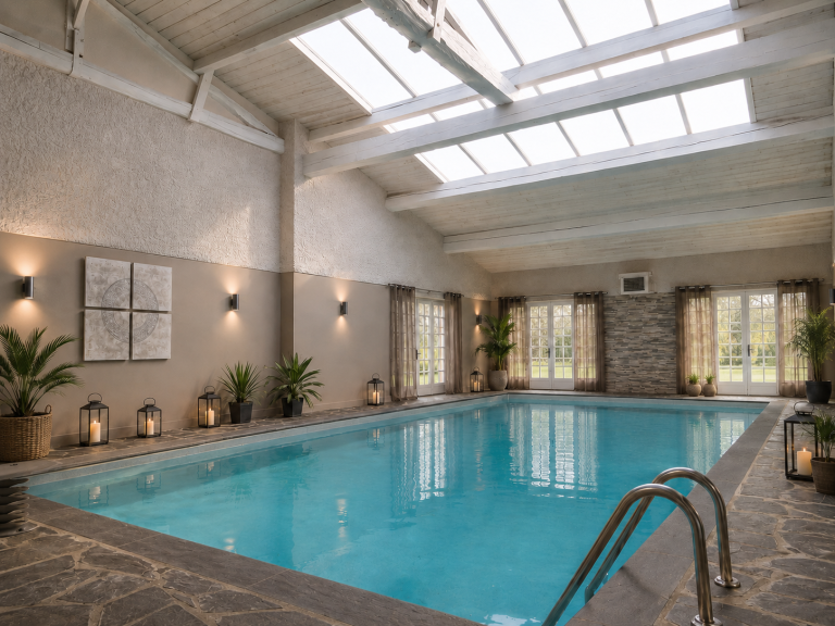 Decoration piscine interieur