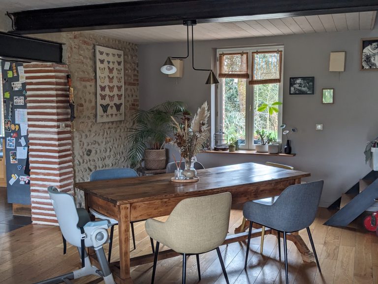 sejour maison renovée lauragais